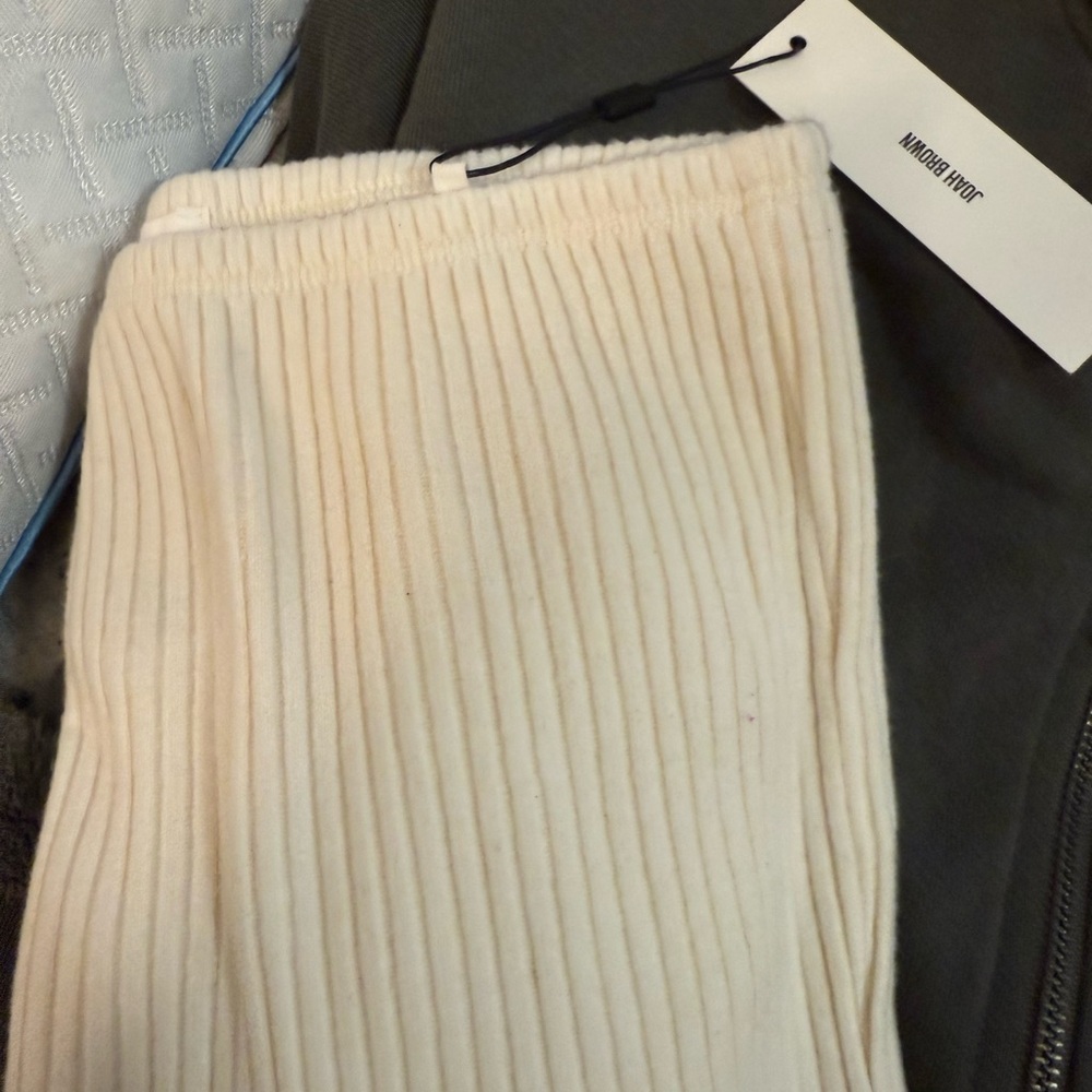 JOAH Brown Fitted Mini Flare Pants